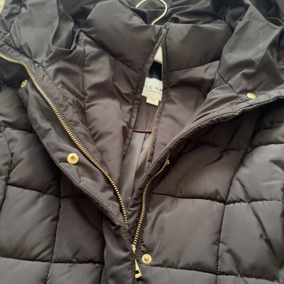 Cole Haan Hooded Down & Feather Jacket - Picture 5 of 5